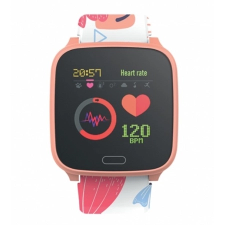 Smartwatch dla dzieci zegarek pulsometr Forever iGO pomarańczowy